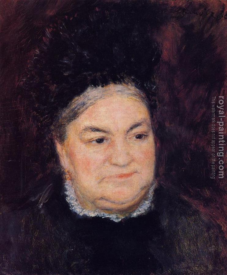 Pierre Auguste Renoir : Portrait of an Old Woman, Madame le Coeur